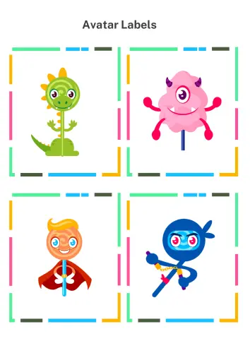 Avatar Labels