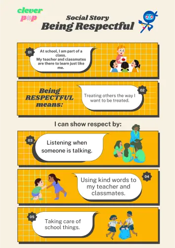 Social Stories - Being Respectful​