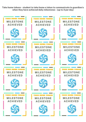 Take Home Tokens Blue